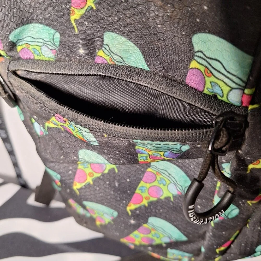 Vibedration Hydration Backpack w/o bladder - Pizza - Used